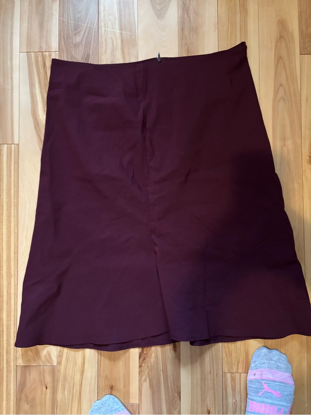 Ricki's Deep Burgundy A-Line Skirt